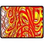 Fire On The Sun Fleece Blanket (Large)  80 x60  Blanket Front