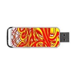 Fire On The Sun Portable Usb Flash (two Sides) by ScottFreeArt