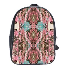 Paola De Giovanni- Marbling Art Viii School Bag (large)