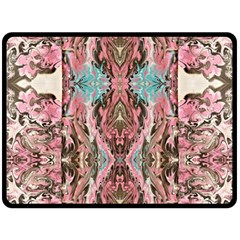 Paola De Giovanni- Marbling Art Viii Fleece Blanket (large) 