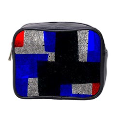 Abstract Tiles  Mini Toiletries Bag (two Sides) by essentialimage