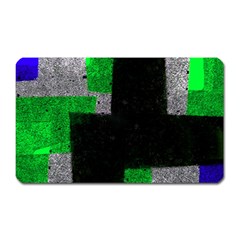 Abstract Tiles Magnet (rectangular) by essentialimage