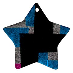 Abstract Tiles Star Ornament (two Sides) by essentialimage