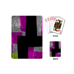 Abstract Tiles Playing Cards Single Design (mini) by essentialimage