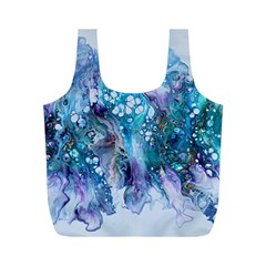 Sea Anemone Full Print Recycle Bag (m) by CKArtCreations
