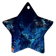  Coral Reef Ornament (star) by CKArtCreations