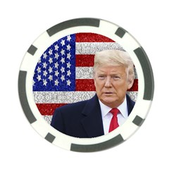 Trump President Sticker Design Poker Chip Card Guard by dflcprintsclothing