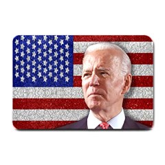 Biden President Sticker Design Small Doormat  by dflcprintsclothing