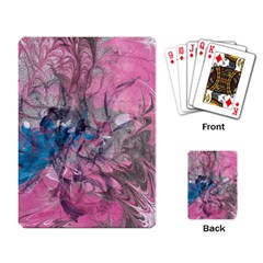 Brush Strokes On Marbling Patterns Playing Cards Single Design (rectangle) by kaleidomarblingart