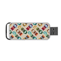 Ethnic Tribal Masks Portable Usb Flash (two Sides) by tmsartbazaar