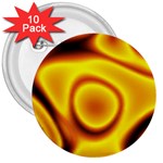 Golden Honey 3  Buttons (10 pack) 