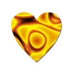Golden Honey Heart Magnet