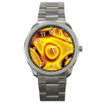 Golden Honey Sport Metal Watch