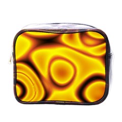 Golden Honey Mini Toiletries Bag (one Side) by Sabelacarlos