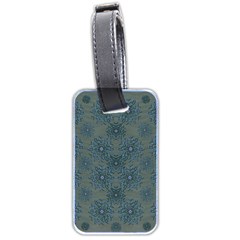 Decorative Wheat Wreath Stars Luggage Tag (two Sides) by pepitasart