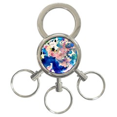 Complementary Contrast 3-ring Key Chain by ginnyden