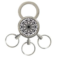 Evil Mandala  3-ring Key Chain by MRNStudios
