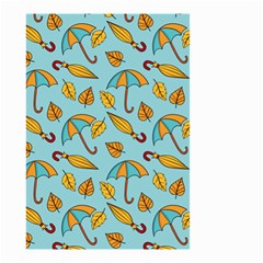 New Season Umbrella Small Garden Flag (two Sides) by designsbymallika