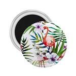 Tropical flamingo 2.25  Magnets