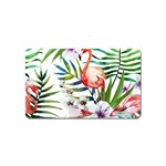 Tropical flamingo Magnet (Name Card)