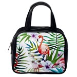 Tropical flamingo Classic Handbag (One Side)