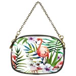 Tropical flamingo Chain Purse (Two Sides)