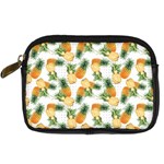 Tropical pineapples Digital Camera Leather Case