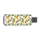 Tropical pineapples Portable USB Flash (One Side)