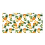 Tropical pineapples Satin Wrap