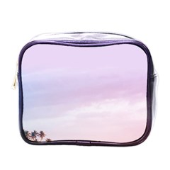 Seascape Sunset Mini Toiletries Bag (one Side) by goljakoff