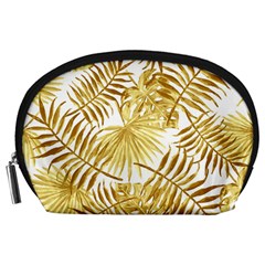 Golden Leaves Accessory Pouch (large) by goljakoff