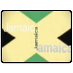 Jamaica, Jamaica  Fleece Blanket (large)  by Janetaudreywilson