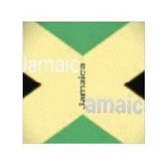 Jamaica, Jamaica  Small Satin Scarf (square) by Janetaudreywilson