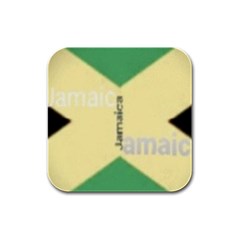 Jamaica, Jamaica  Rubber Square Coaster (4 Pack)  by Janetaudreywilson