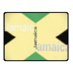 Jamaica, Jamaica  Double Sided Fleece Blanket (small)  by Janetaudreywilson