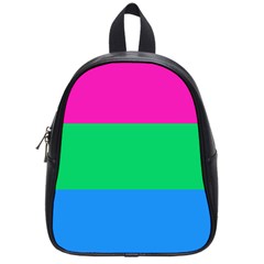 Polysexual Pride Flag Lgbtq School Bag (small) by lgbtnation