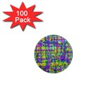 Mosaic Tapestry 1  Mini Magnets (100 pack) 