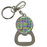 Mosaic Tapestry Bottle Opener Key Chain