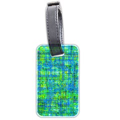 Mosaic Tapestry Luggage Tag (two Sides) by essentialimage