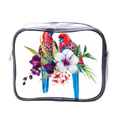 Tropical Parrots Mini Toiletries Bag (one Side) by goljakoff