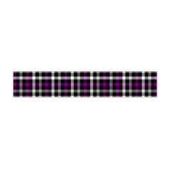 Asexual Pride Checkered Plaid Flano Scarf (mini) by VernenInk