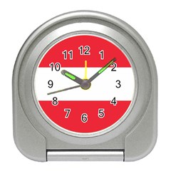 Flag Of Austria Travel Alarm Clock by FlagGallery