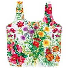 Summer Flowers Full Print Recycle Bag (xl) by goljakoff