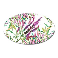 Flowers Oval Magnet by goljakoff