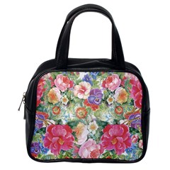 Beautiful Flowers Classic Handbag (one Side) by goljakoff