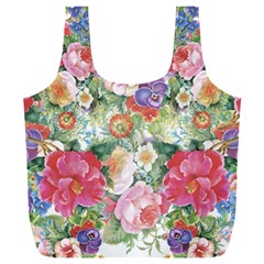 Beautiful Flowers Full Print Recycle Bag (xxl) by goljakoff