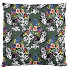 Garden Large Cushion Case (two Sides) by goljakoff