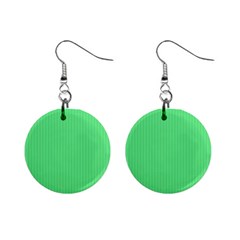 Algae Green & Black -  Mini Button Earrings by FashionLane