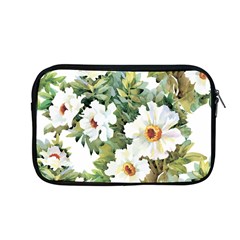 White Flowers Apple Macbook Pro 13  Zipper Case by goljakoff