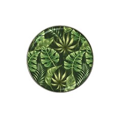 Green Leaves Hat Clip Ball Marker (4 Pack) by goljakoff